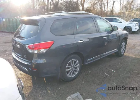 2014 Nissan Pathfinder Sl z USA, uszkodzony, nr VIN 5N1AR2MM6EC722495